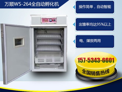 萬(wàn)順264枚全自動(dòng)孵化機(jī)